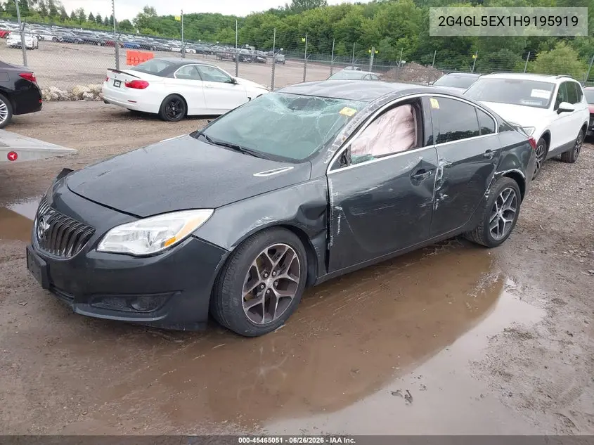 2017 Buick Regal Turbo Sport Touring VIN: 2G4GL5EX1H9195919 Lot: 45465051