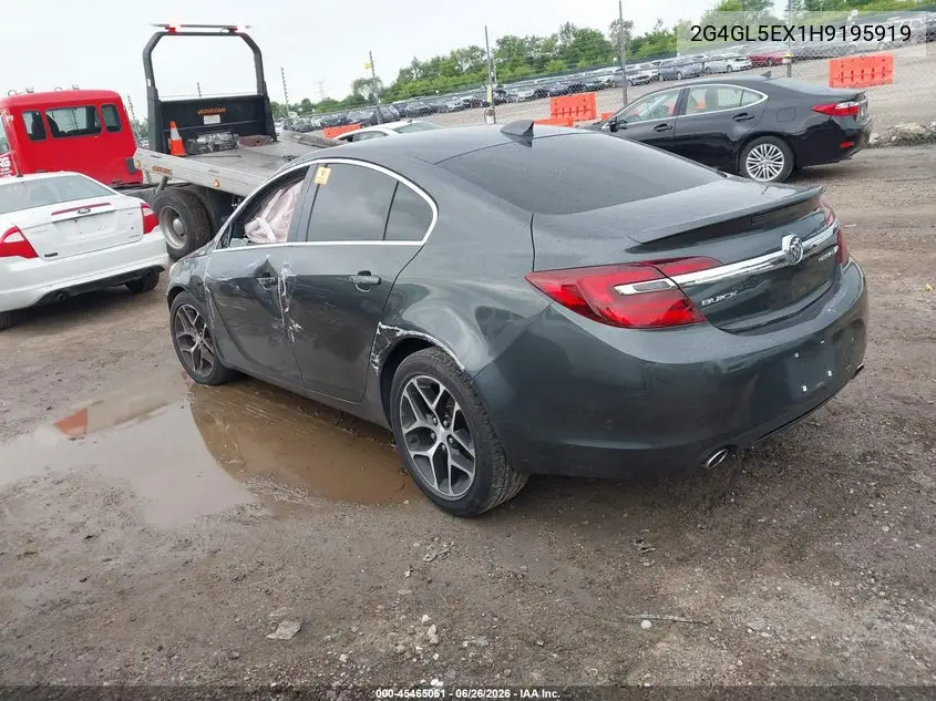 2017 Buick Regal Turbo Sport Touring VIN: 2G4GL5EX1H9195919 Lot: 45465051
