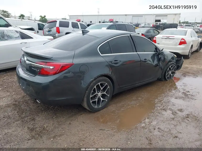 2017 Buick Regal Turbo Sport Touring VIN: 2G4GL5EX1H9195919 Lot: 45465051