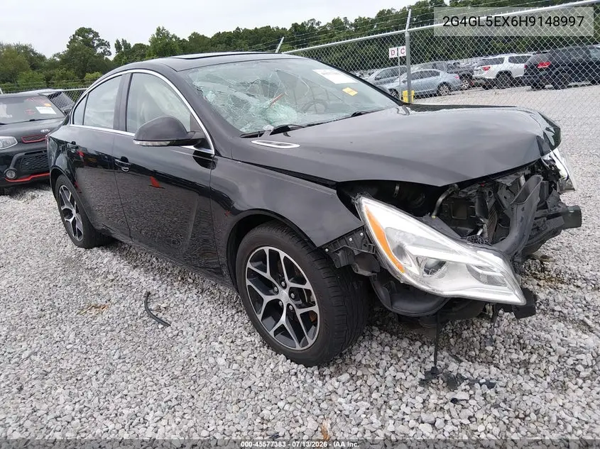 2017 Buick Regal Turbo Sport Touring VIN: 2G4GL5EX6H9148997 Lot: 45577383