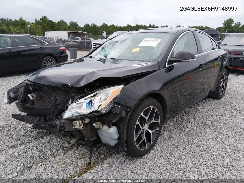 2017 Buick Regal Turbo Sport Touring VIN: 2G4GL5EX6H9148997 Lot: 45577383