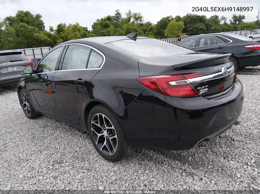 2017 Buick Regal Turbo Sport Touring VIN: 2G4GL5EX6H9148997 Lot: 45577383