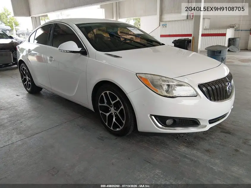 2017 Buick Regal Turbo Sport Touring VIN: 2G4GL5EX9H9108705 Lot: 45605260