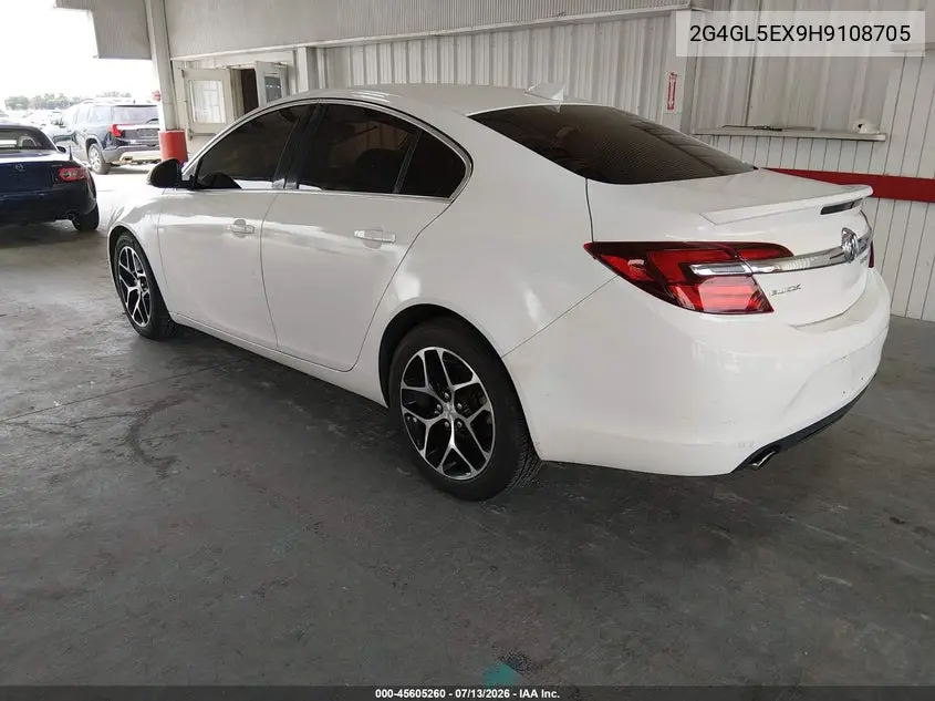 2017 Buick Regal Turbo Sport Touring VIN: 2G4GL5EX9H9108705 Lot: 45605260