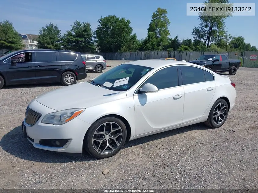 2017 Buick Regal Turbo Sport Touring VIN: 2G4GL5EXXH9133242 Lot: 45616465
