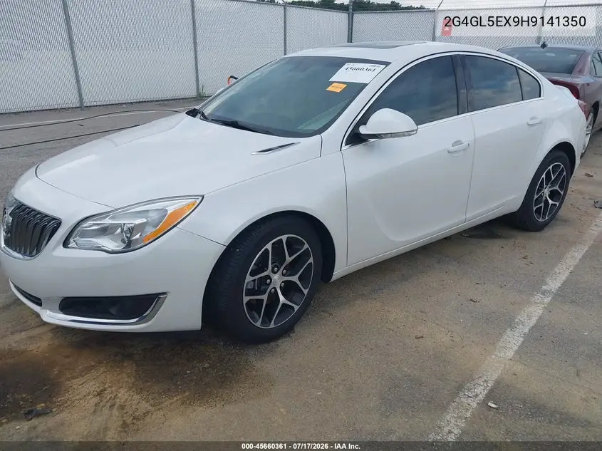 2017 Buick Regal Turbo Sport Touring VIN: 2G4GL5EX9H9141350 Lot: 45660361