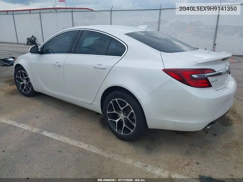 2017 Buick Regal Turbo Sport Touring VIN: 2G4GL5EX9H9141350 Lot: 45660361