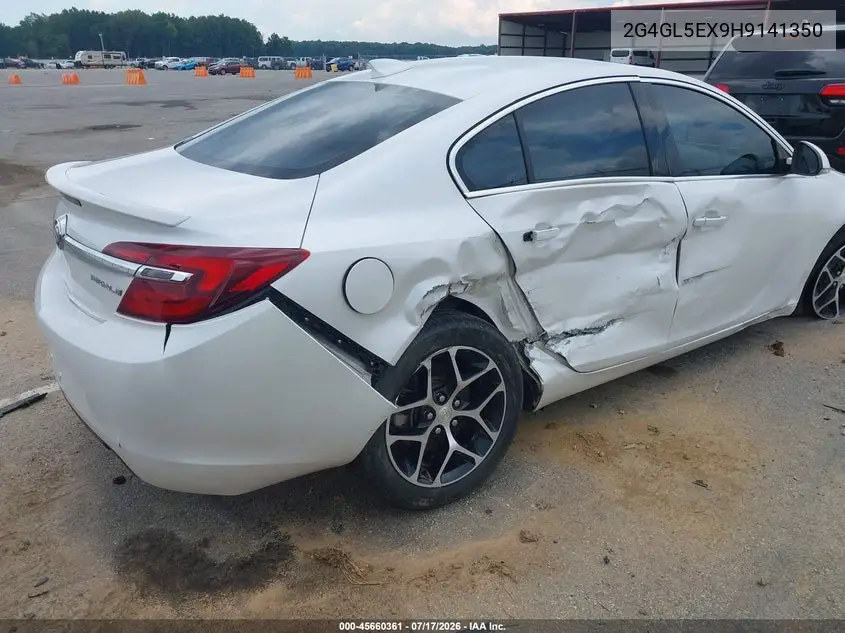 2017 Buick Regal Turbo Sport Touring VIN: 2G4GL5EX9H9141350 Lot: 45660361