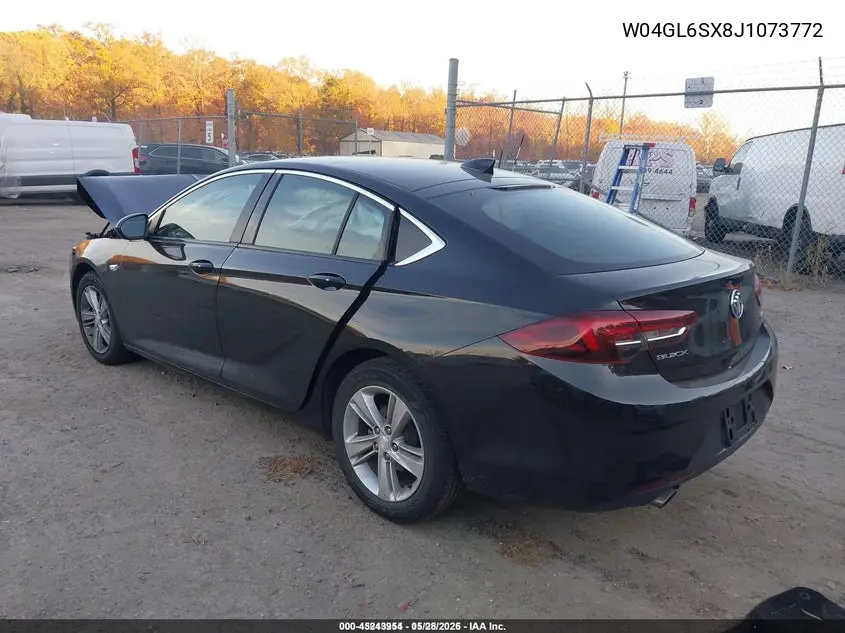 W04GL6SX8J1073772 2018 Buick Regal Sportback Preferred
