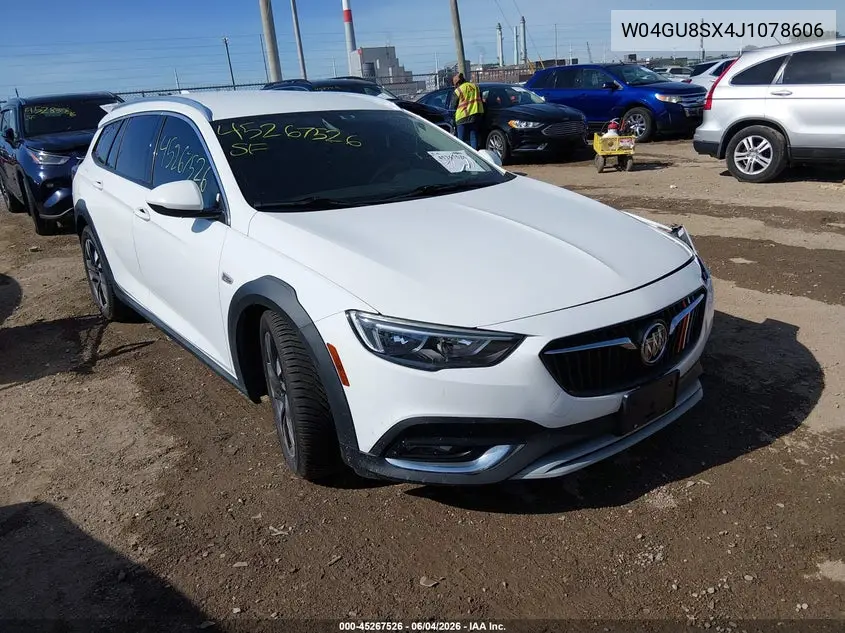 2018 Buick Regal Tourx Preferred VIN: W04GU8SX4J1078606 Lot: 45267526