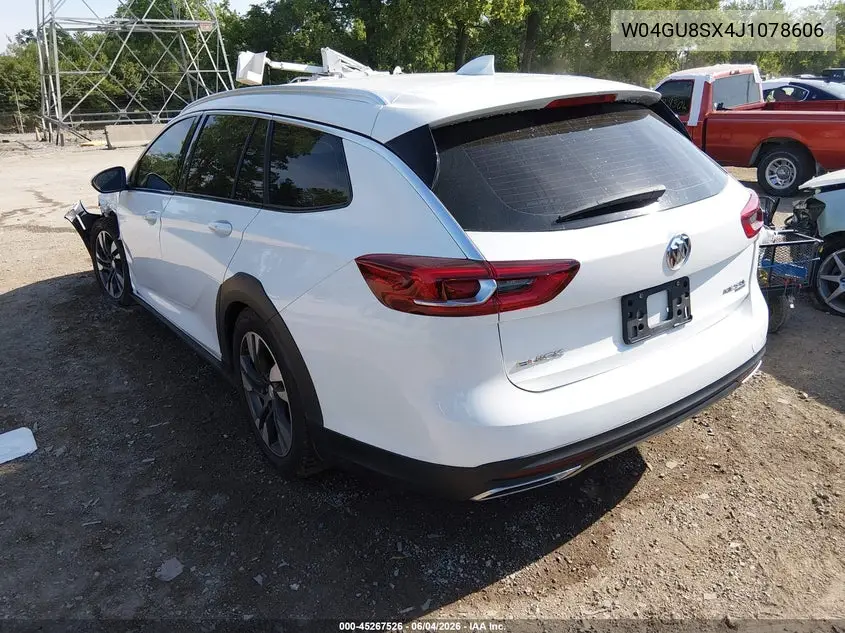 2018 Buick Regal Tourx Preferred VIN: W04GU8SX4J1078606 Lot: 45267526