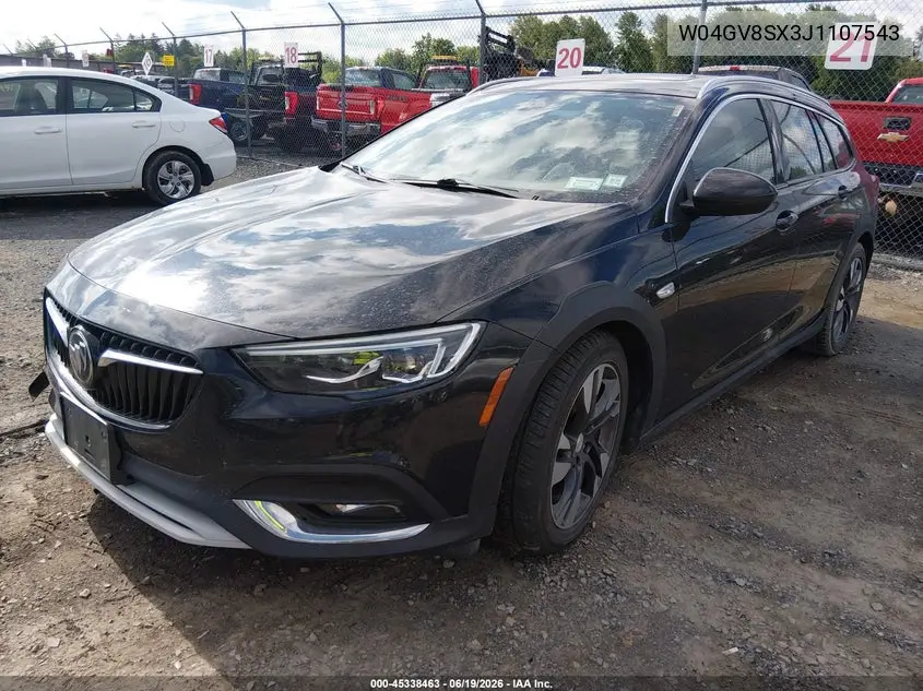 2018 Buick Regal Tourx Essence VIN: W04GV8SX3J1107543 Lot: 45338463
