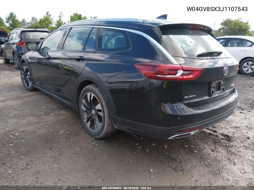 2018 Buick Regal Tourx Essence VIN: W04GV8SX3J1107543 Lot: 45338463