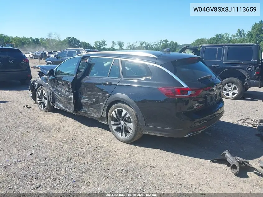2018 Buick Regal Tourx Essence VIN: W04GV8SX8J1113659 Lot: 45414660