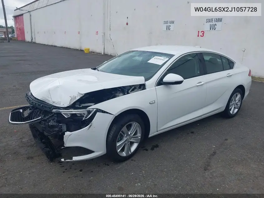 2018 Buick Regal Sportback Preferred VIN: W04GL6SX2J1057728 Lot: 45495141