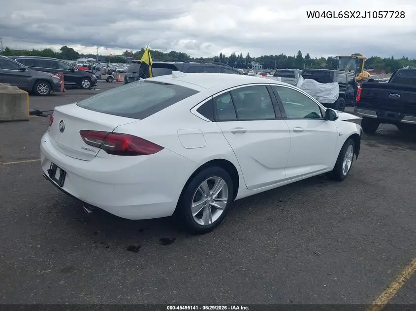 2018 Buick Regal Sportback Preferred VIN: W04GL6SX2J1057728 Lot: 45495141