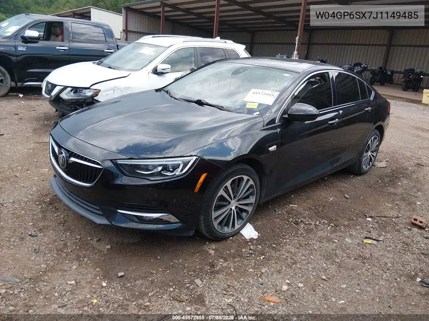 2018 Buick Regal Sportback Essence VIN: W04GP6SX7J1149485 Lot: 45572955