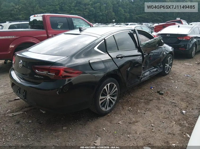2018 Buick Regal Sportback Essence VIN: W04GP6SX7J1149485 Lot: 45572955
