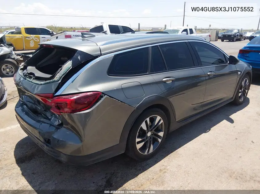 2018 Buick Regal Tourx Preferred VIN: W04GU8SX3J1075552 Lot: 45583539