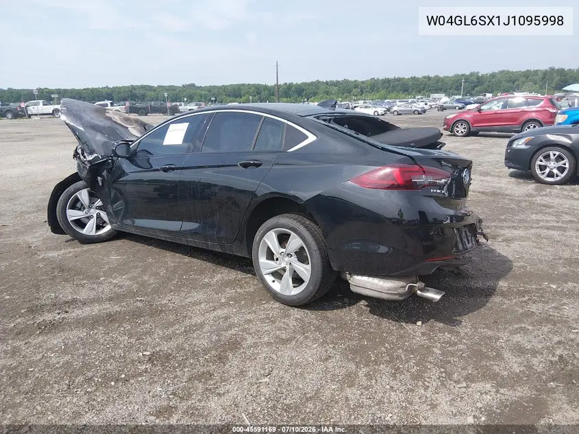 2018 Buick Regal Sportback Preferred VIN: W04GL6SX1J1095998 Lot: 45591169