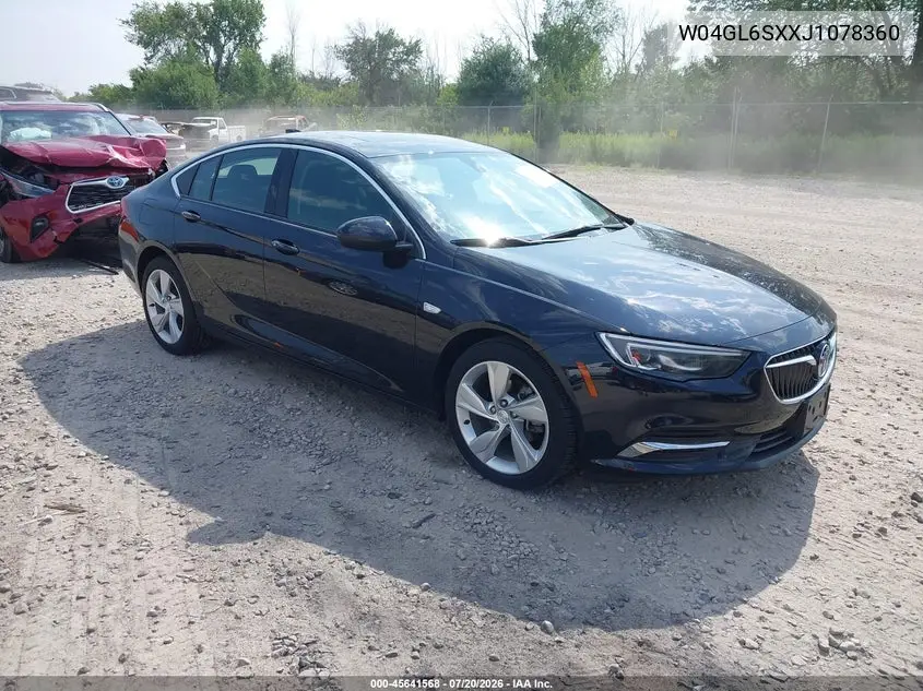 2018 Buick Regal Sportback Preferred VIN: W04GL6SXXJ1078360 Lot: 45641568