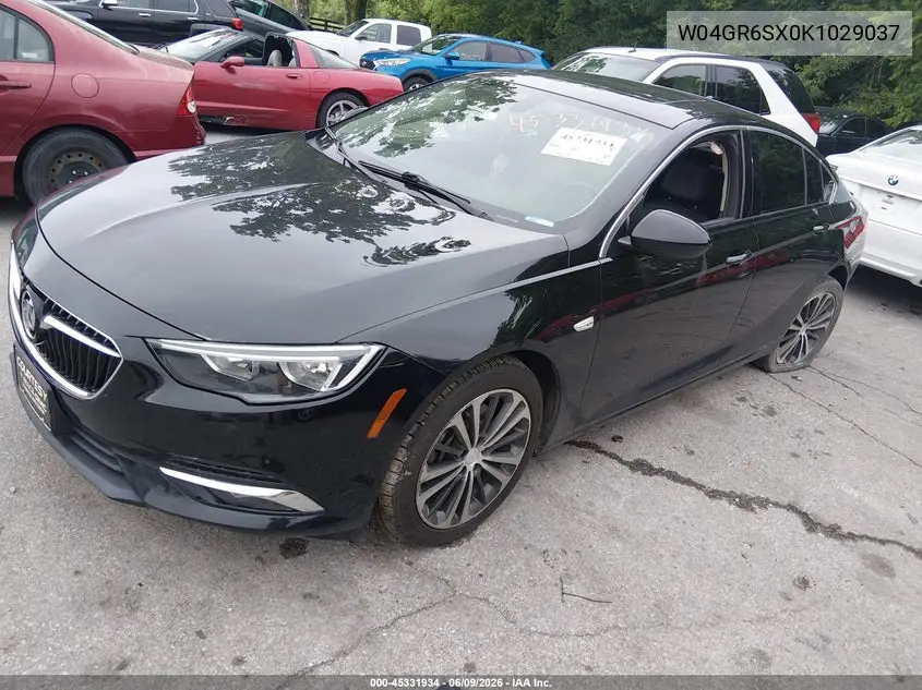 2019 Buick Regal Sportback Awd Essence VIN: W04GR6SX0K1029037 Lot: 45331934