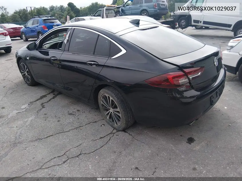 2019 Buick Regal Sportback Awd Essence VIN: W04GR6SX0K1029037 Lot: 45331934