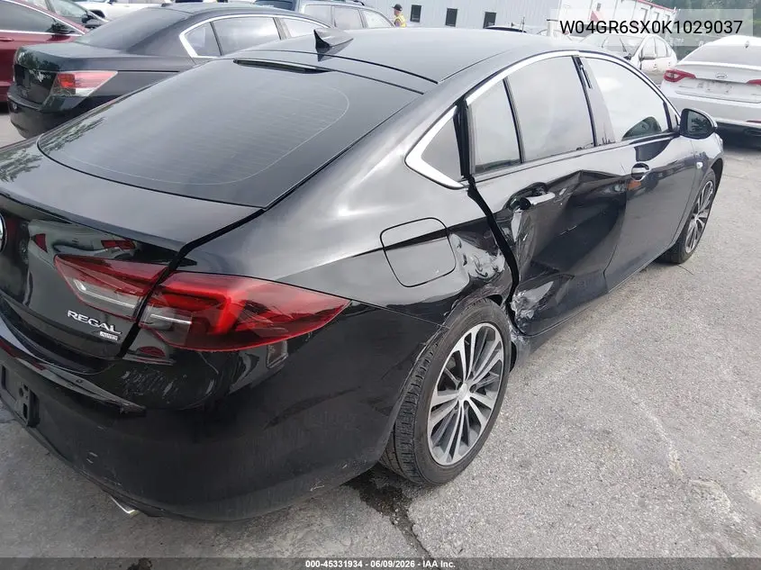 2019 Buick Regal Sportback Awd Essence VIN: W04GR6SX0K1029037 Lot: 45331934