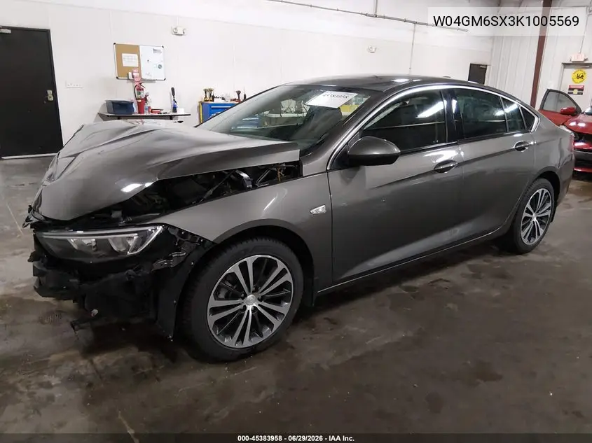 2019 Buick Regal Sportback Fwd Preferred Ii VIN: W04GM6SX3K1005569 Lot: 45383958