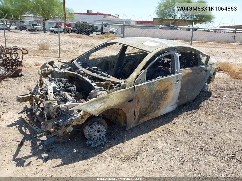 2019 Buick Regal Sportback Preferred Ii VIN: W04GM6SX1K1064863 Lot: 45586034