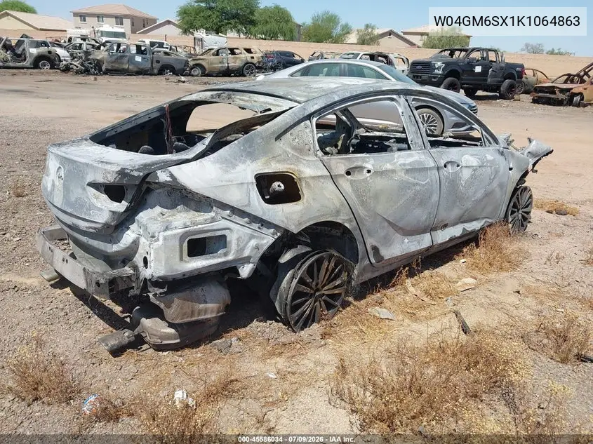 2019 Buick Regal Sportback Preferred Ii VIN: W04GM6SX1K1064863 Lot: 45586034