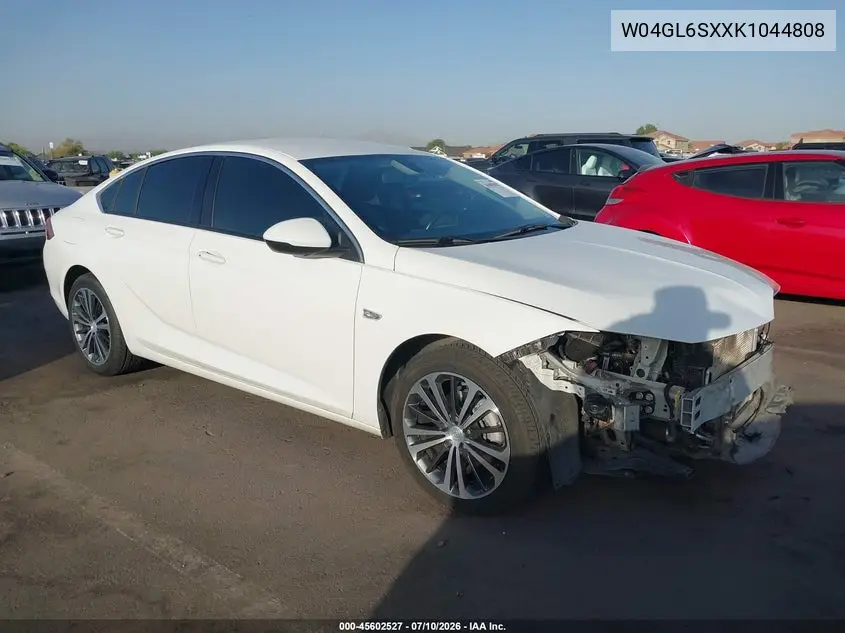 2019 Buick Regal Sportback Fwd Preferred VIN: W04GL6SXXK1044808 Lot: 45602527
