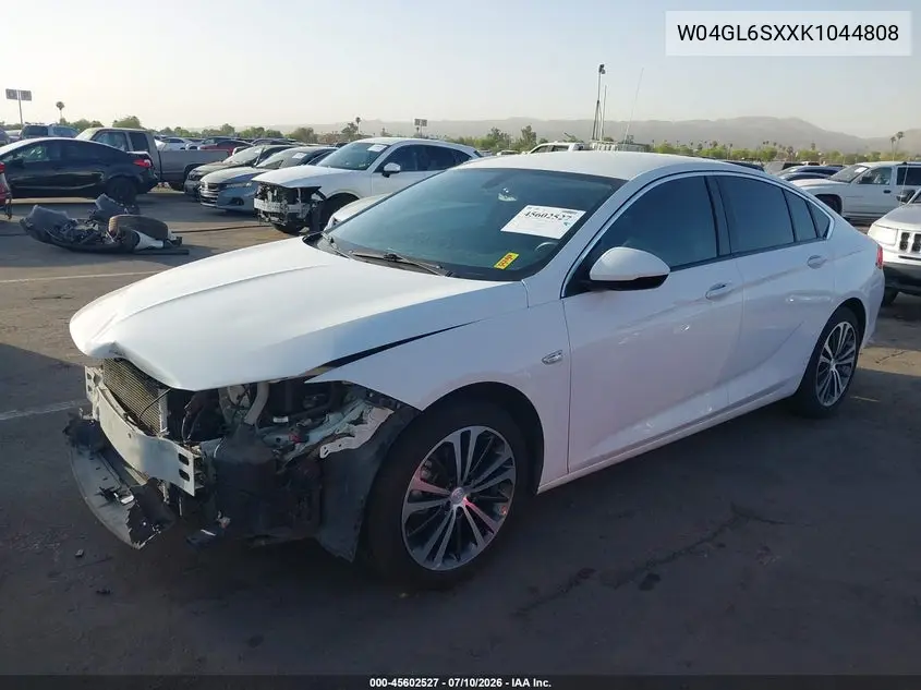 2019 Buick Regal Sportback Fwd Preferred VIN: W04GL6SXXK1044808 Lot: 45602527