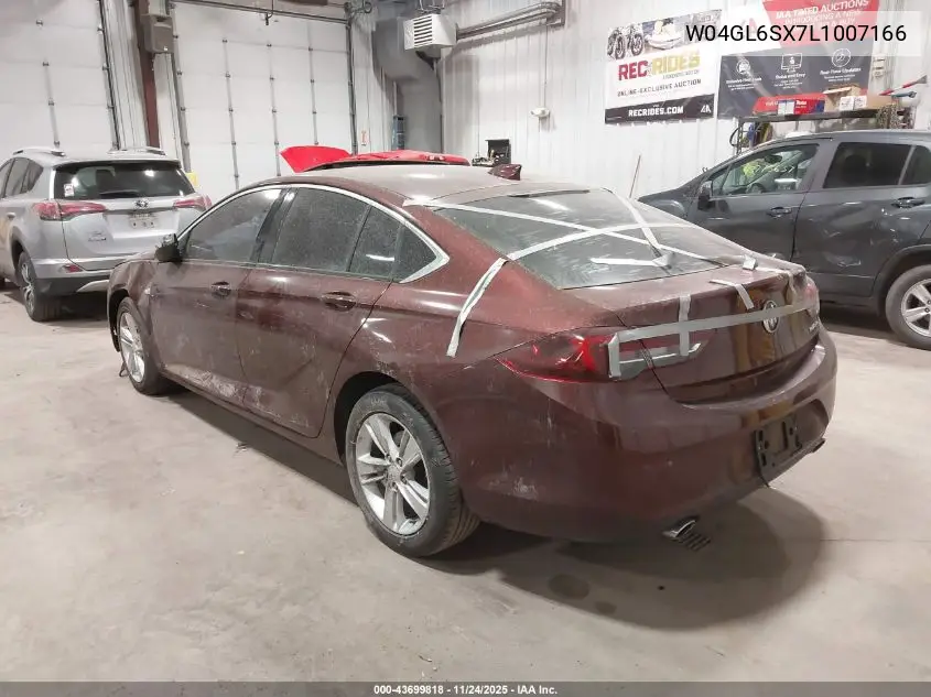 W04GL6SX7L1007166 2020 Buick Regal Sportback Fwd Preferred