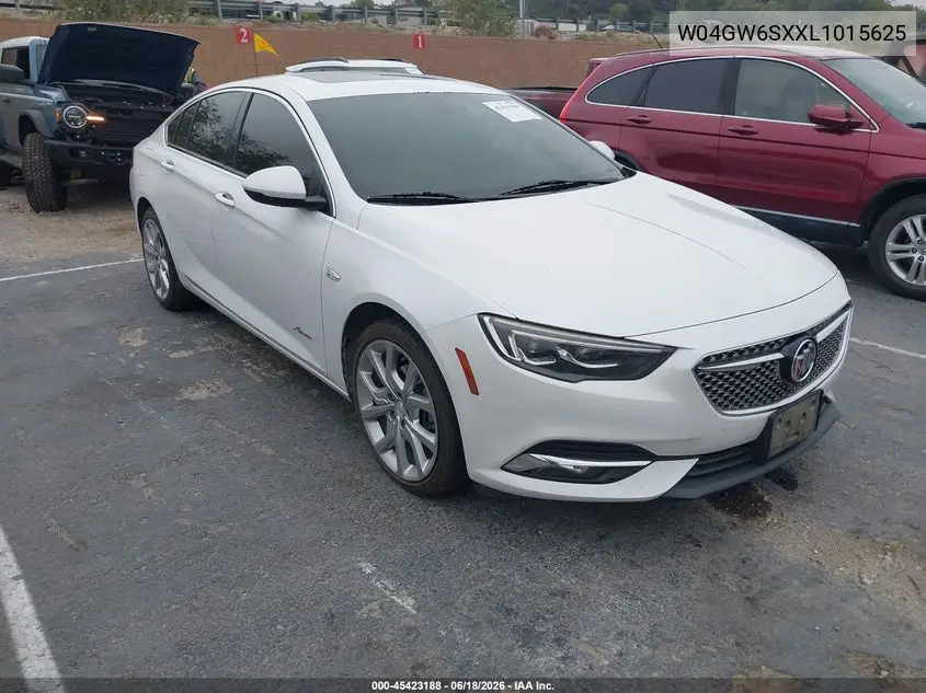 2020 Buick Regal Sportback Fwd Avenir VIN: W04GW6SXXL1015625 Lot: 45423188