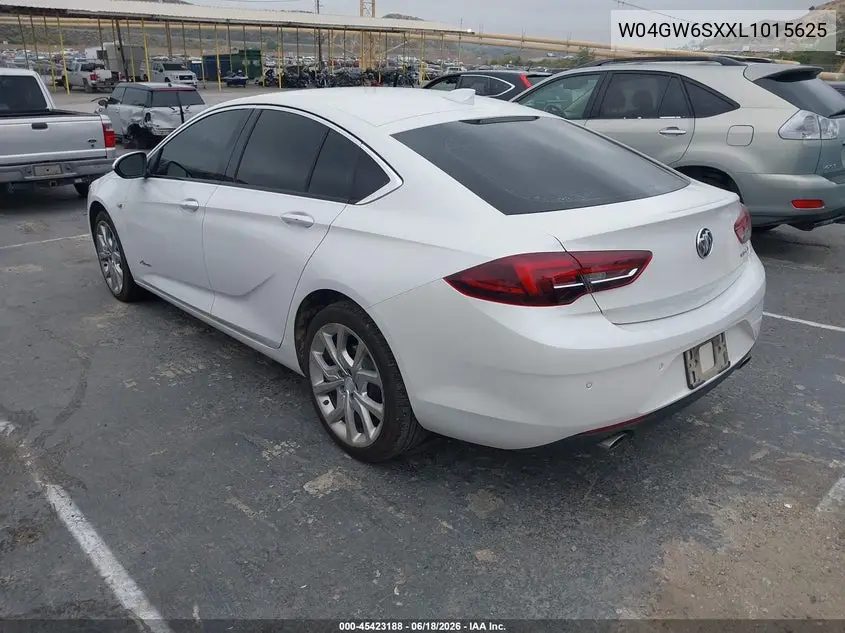 2020 Buick Regal Sportback Fwd Avenir VIN: W04GW6SXXL1015625 Lot: 45423188