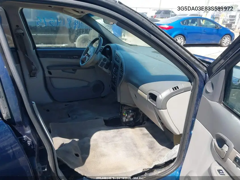 2003 Buick Rendezvous Cx VIN: 3G5DA03E83S589972 Lot: 44814575