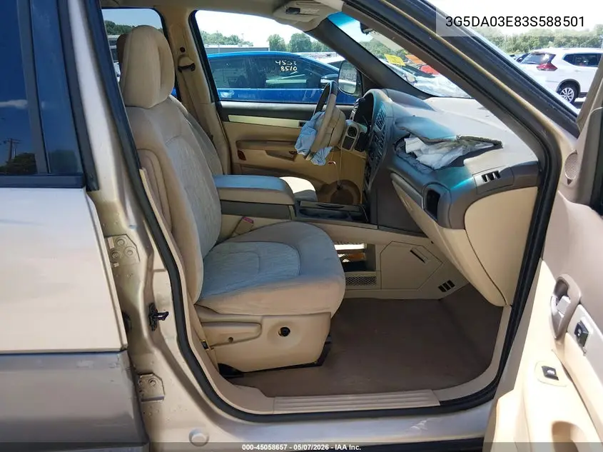 2003 Buick Rendezvous Cx VIN: 3G5DA03E83S588501 Lot: 45058657