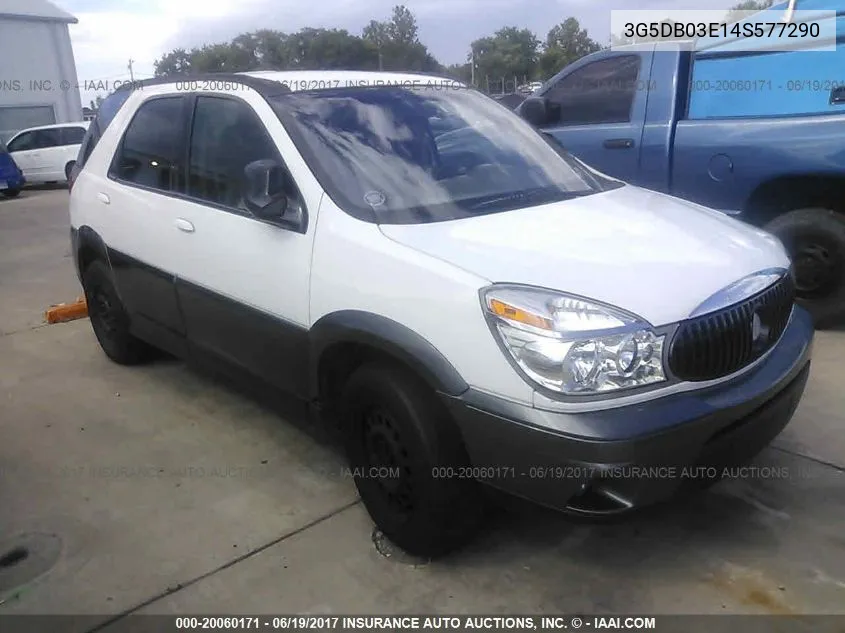 2004 Buick Rendezvous Cx/Cxl VIN: 3G5DB03E14S577290 Lot: 20060171