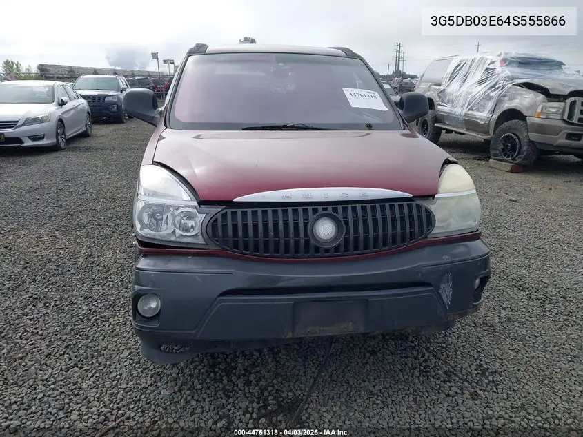2004 Buick Rendezvous Cx VIN: 3G5DB03E64S555866 Lot: 44761318