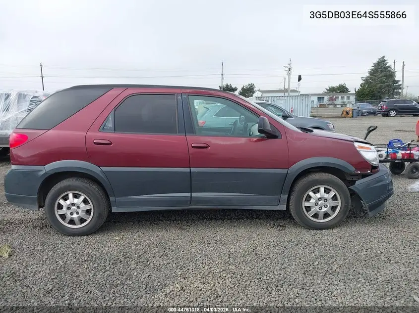2004 Buick Rendezvous Cx VIN: 3G5DB03E64S555866 Lot: 44761318