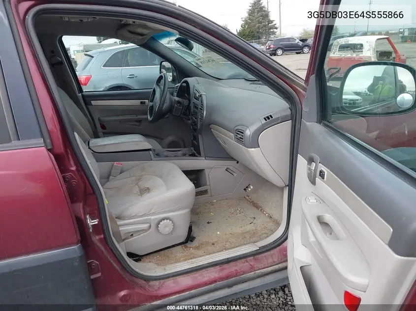 2004 Buick Rendezvous Cx VIN: 3G5DB03E64S555866 Lot: 44761318