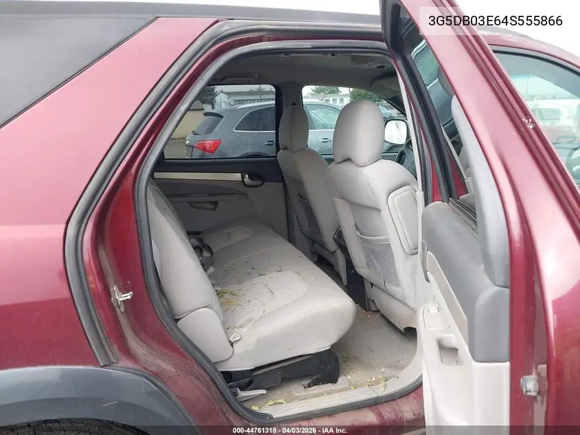 2004 Buick Rendezvous Cx VIN: 3G5DB03E64S555866 Lot: 44761318