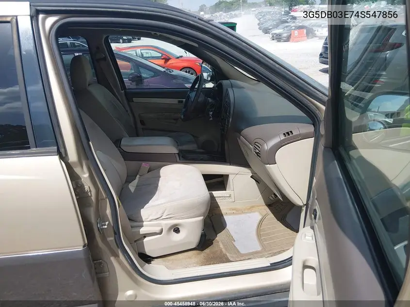 2004 Buick Rendezvous Cx VIN: 3G5DB03E74S547856 Lot: 45458948