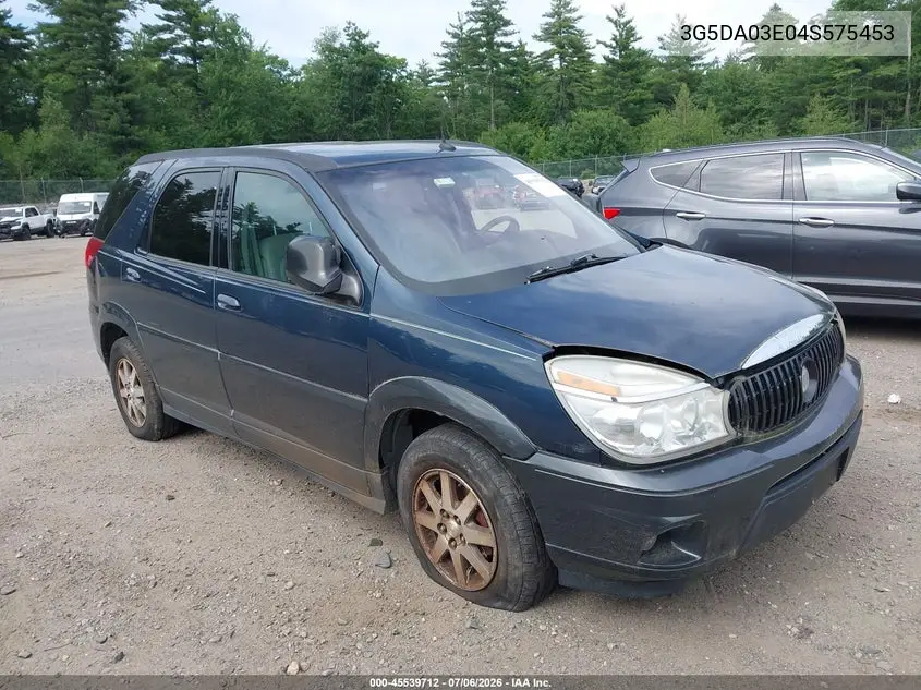 2004 Buick Rendezvous Cx VIN: 3G5DA03E04S575453 Lot: 45539712