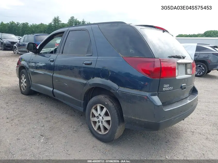 2004 Buick Rendezvous Cx VIN: 3G5DA03E04S575453 Lot: 45539712