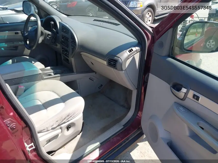 2004 Buick Rendezvous Cx VIN: 3G5DB03E54S557348 Lot: 45586589