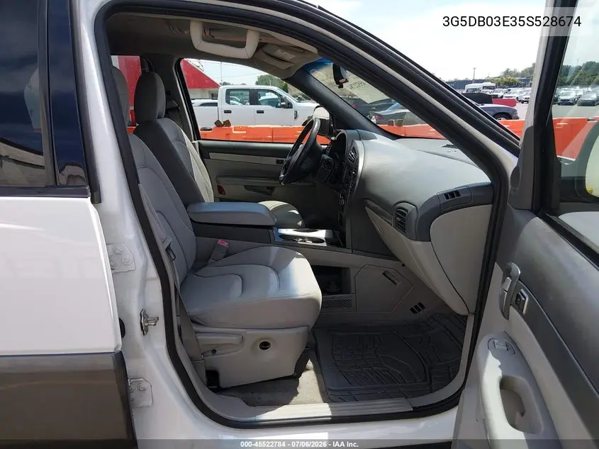 2005 Buick Rendezvous Cx VIN: 3G5DB03E35S528674 Lot: 45522784