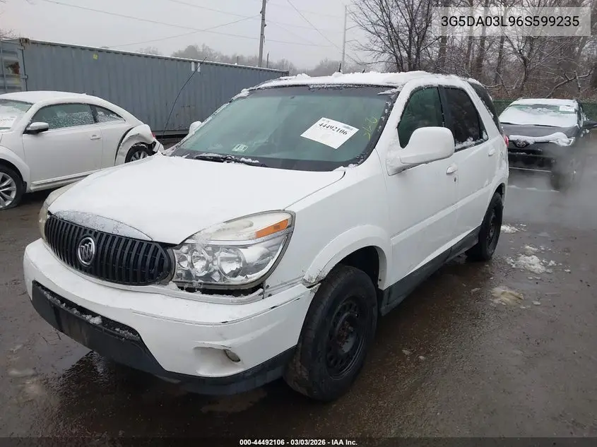 2006 Buick Rendezvous Cx VIN: 3G5DA03L96S599235 Lot: 44492106