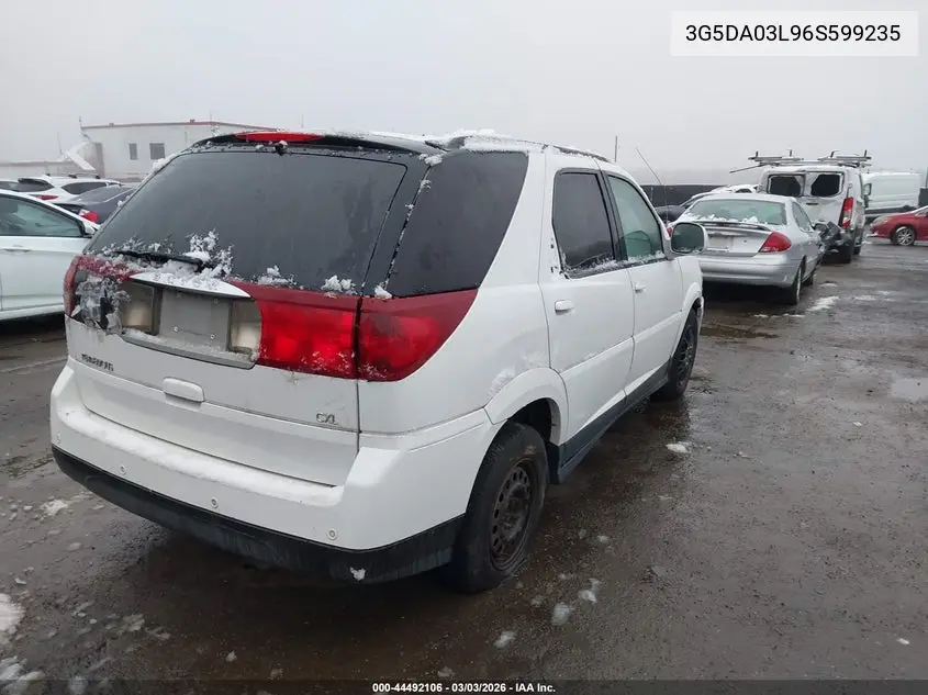 2006 Buick Rendezvous Cx VIN: 3G5DA03L96S599235 Lot: 44492106